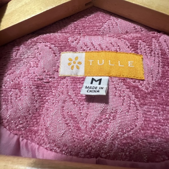 BEAUTIFUL TULLE pink Jacket - Picture 3 of 5